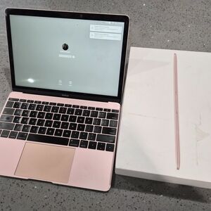 Apple MacBook in Pink with Box